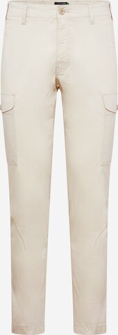 Coupe slim Pantalon cargo Dockers en beige : devant