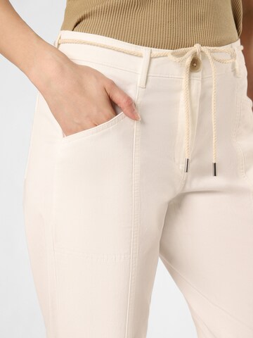 OPUS Tapered Pants 'Makila' in White