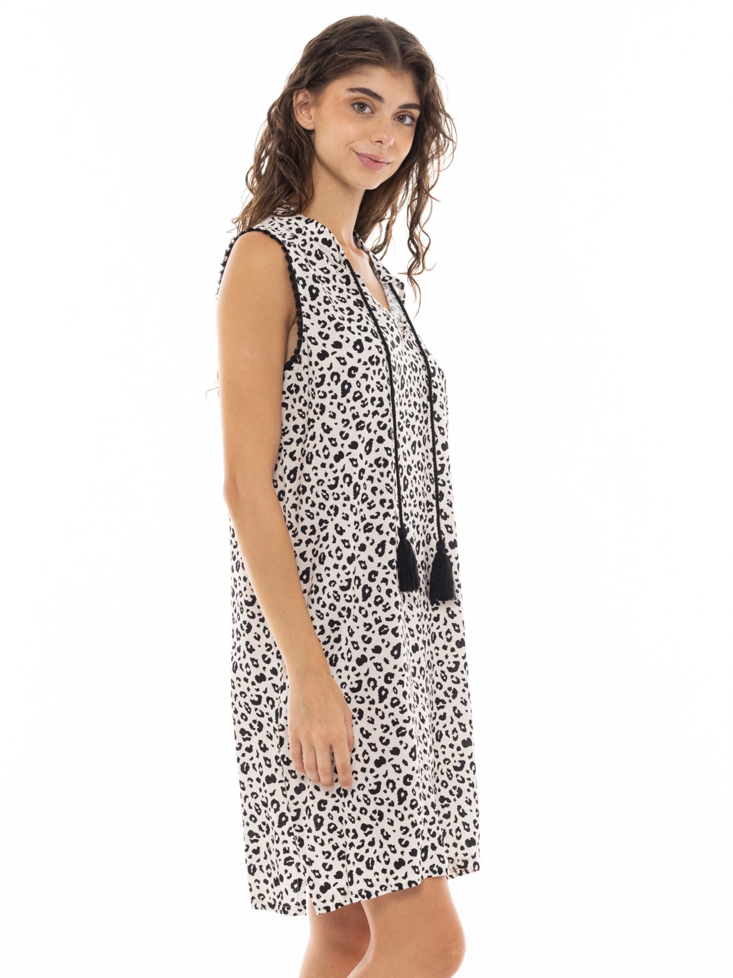 Pink Label Jurk in Wit