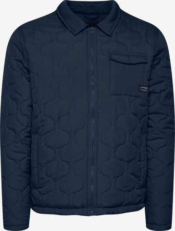 11 Project Between-Season Jacket in Blue: front