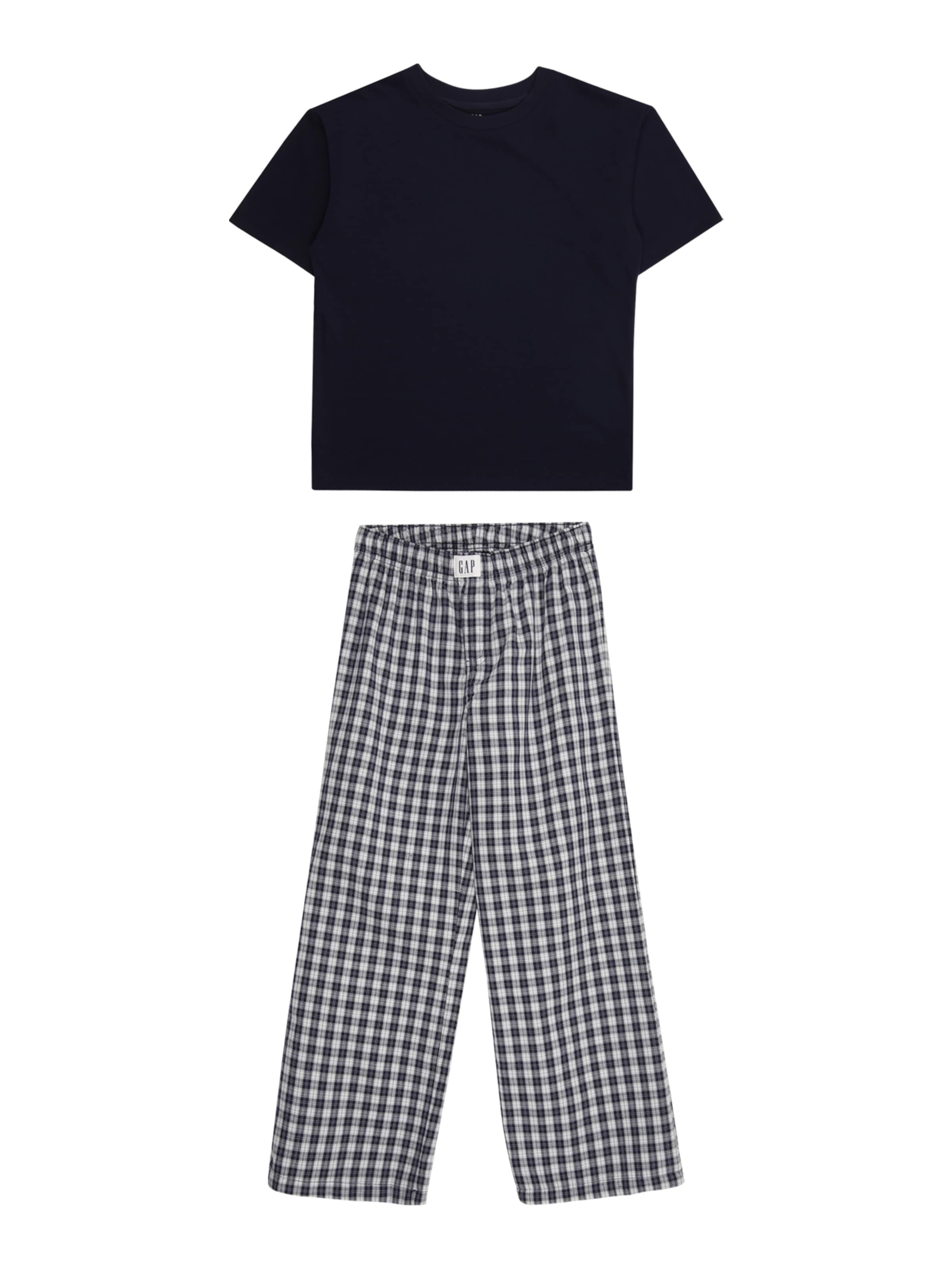GAP Пижама в Синий: спереди