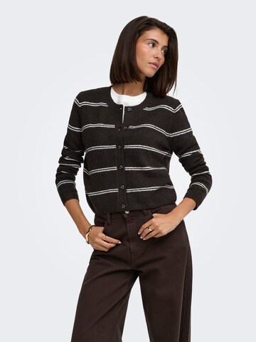 JDY Knit cardigan 'Chloe' in Brown