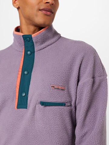 COLUMBIA Athletic Sweater 'Helvetia' in Purple