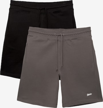 Pull&Bear Shorts in Grau: Vorderseite
