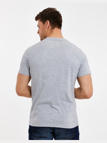 Threadbare Shirt 'Weston' in Grey