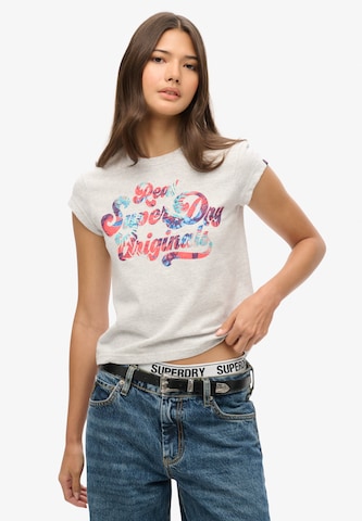 Superdry Póló - szürke: elől