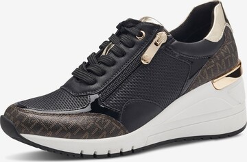 MARCO TOZZI Sneakers low i svart: forside