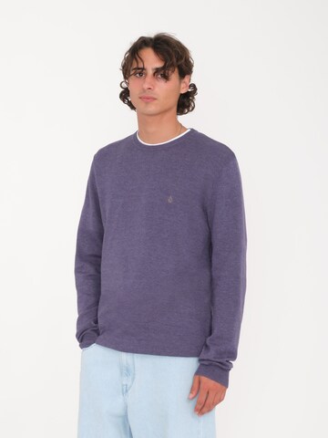 Volcom Sweater 'Uperstand' in Purple: front
