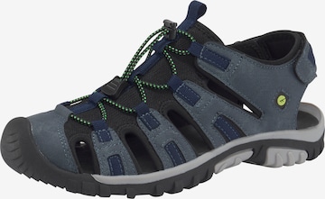 HI-TEC Sandals in Blue: front