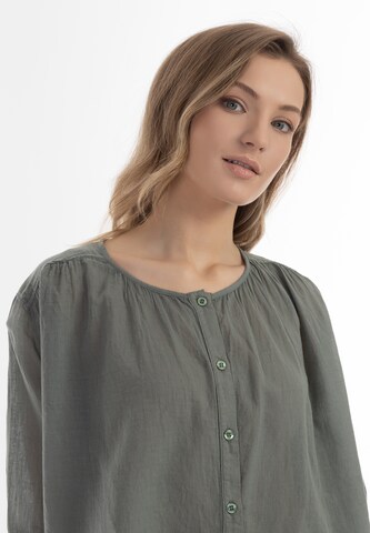 DreiMaster Vintage Blouse in Green