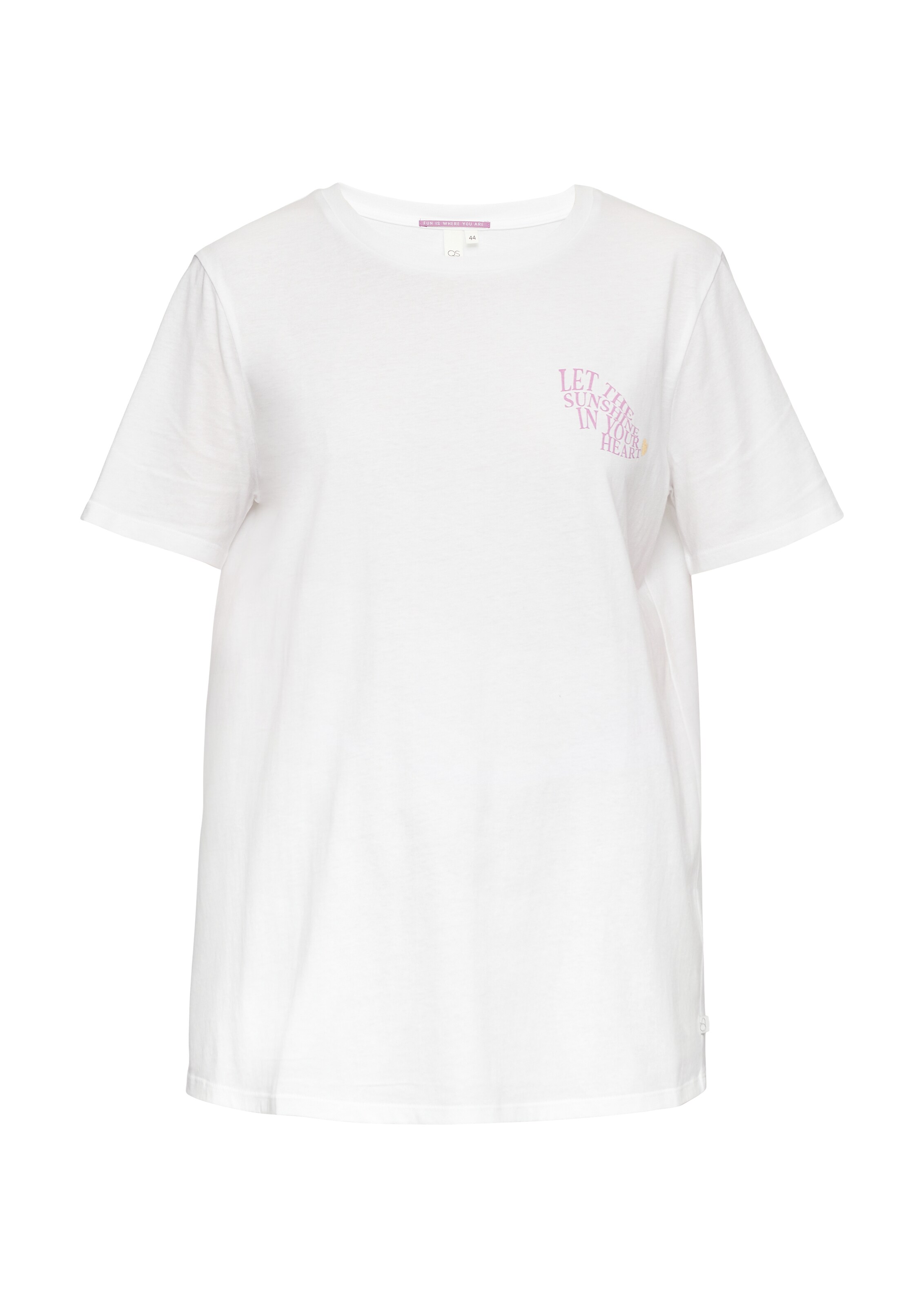 QSMajica - bijela boja: prednji dio