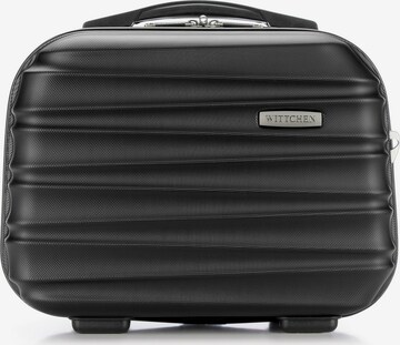 Wittchen Toiletry Bag 'GROOVE LINE' in Black: front