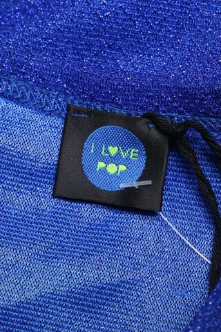 I LOVE POP Top & Shirt in L in Blue