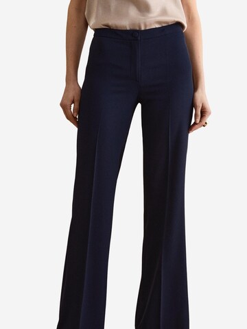 Il Lanificio Wide leg Pants in Blue