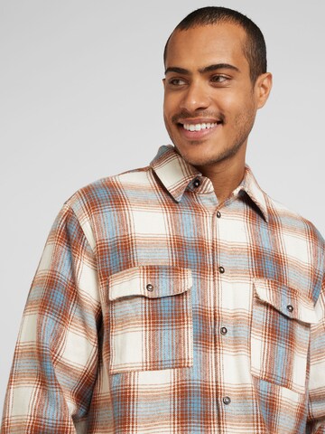 SCOTCH & SODA Comfort fit Button Up Shirt in Beige