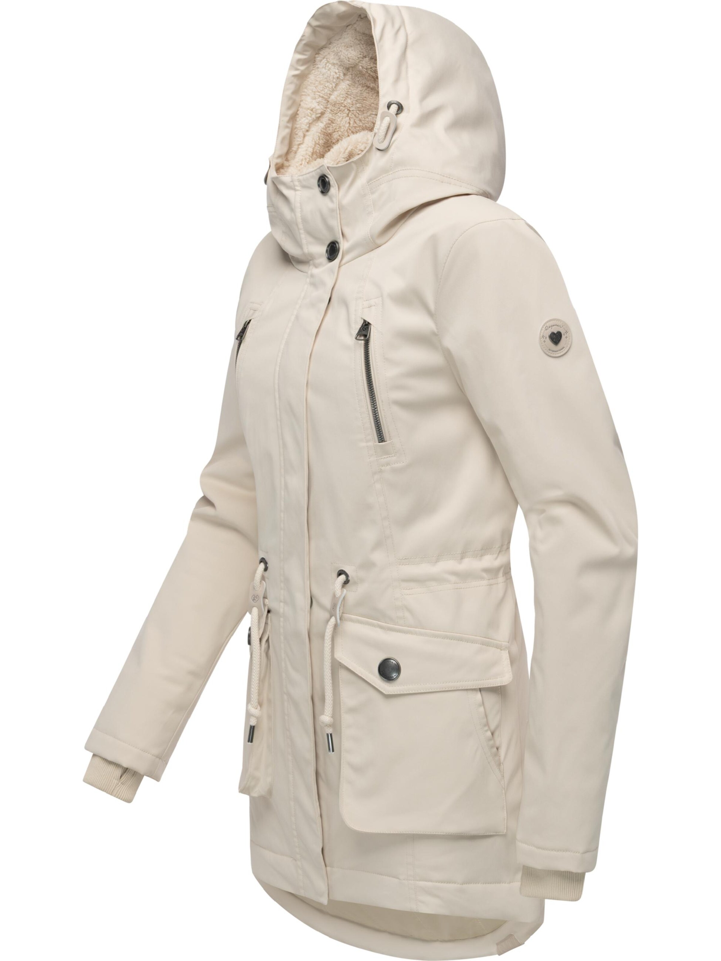 Ragwear Wintermantel 'Ellsa' in Beige