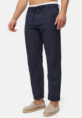 INDICODE JEANS Regular Broek ' Clio ' in Blauw