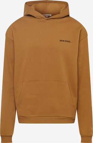 9N1M SENSE Sweatshirt 'EARTH' in Brown: front