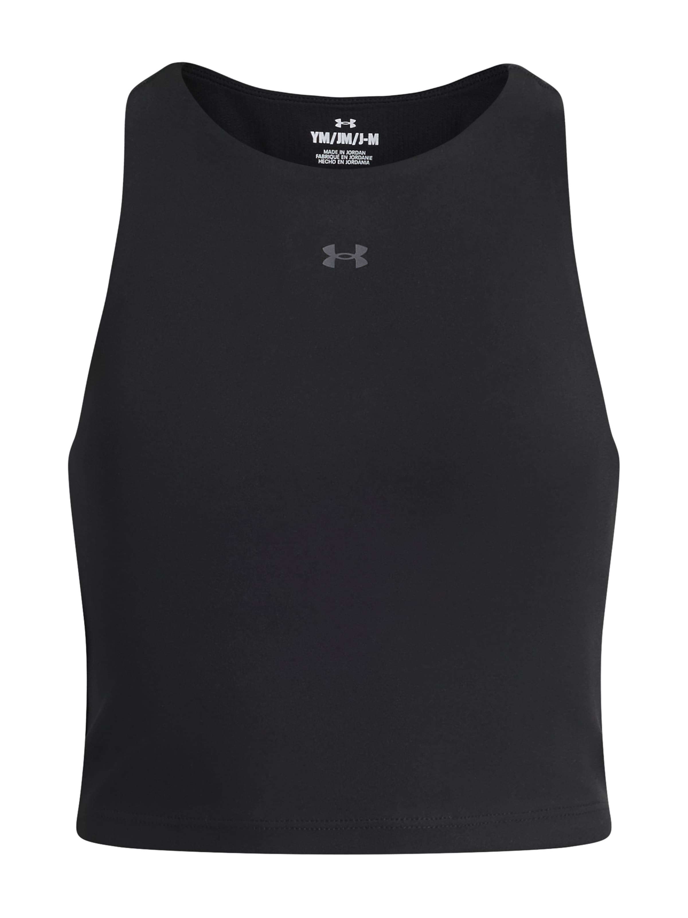 UNDER ARMOUR Sports top 'Motion' in Black: front