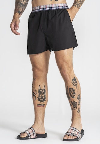 Gianni Kavanagh Board Shorts 'British' in Black