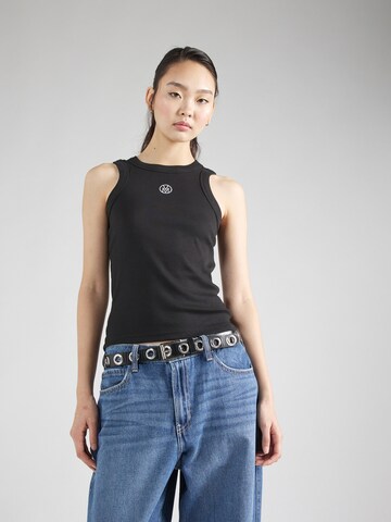 VERO MODA Top 'CAIA' in Schwarz: Vorderseite