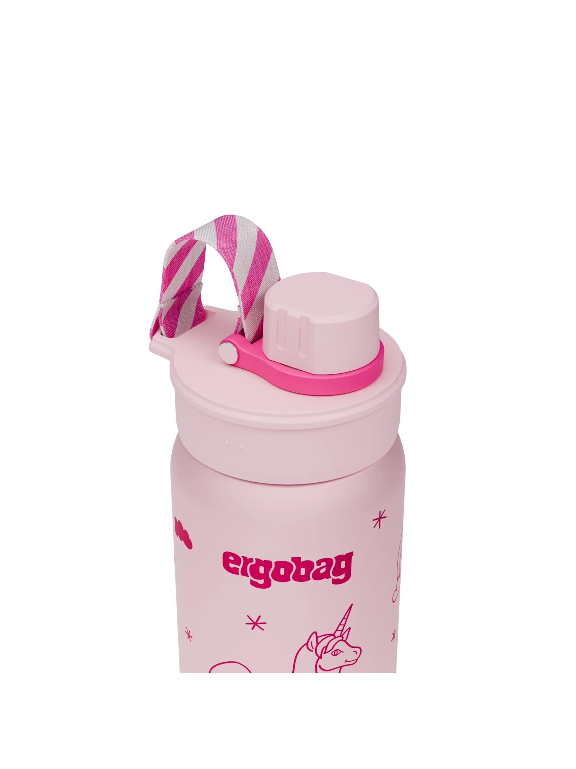 ergobag Drinking Bottle 'Trinkflasche Edelstahl Trinkflasche' in Pink