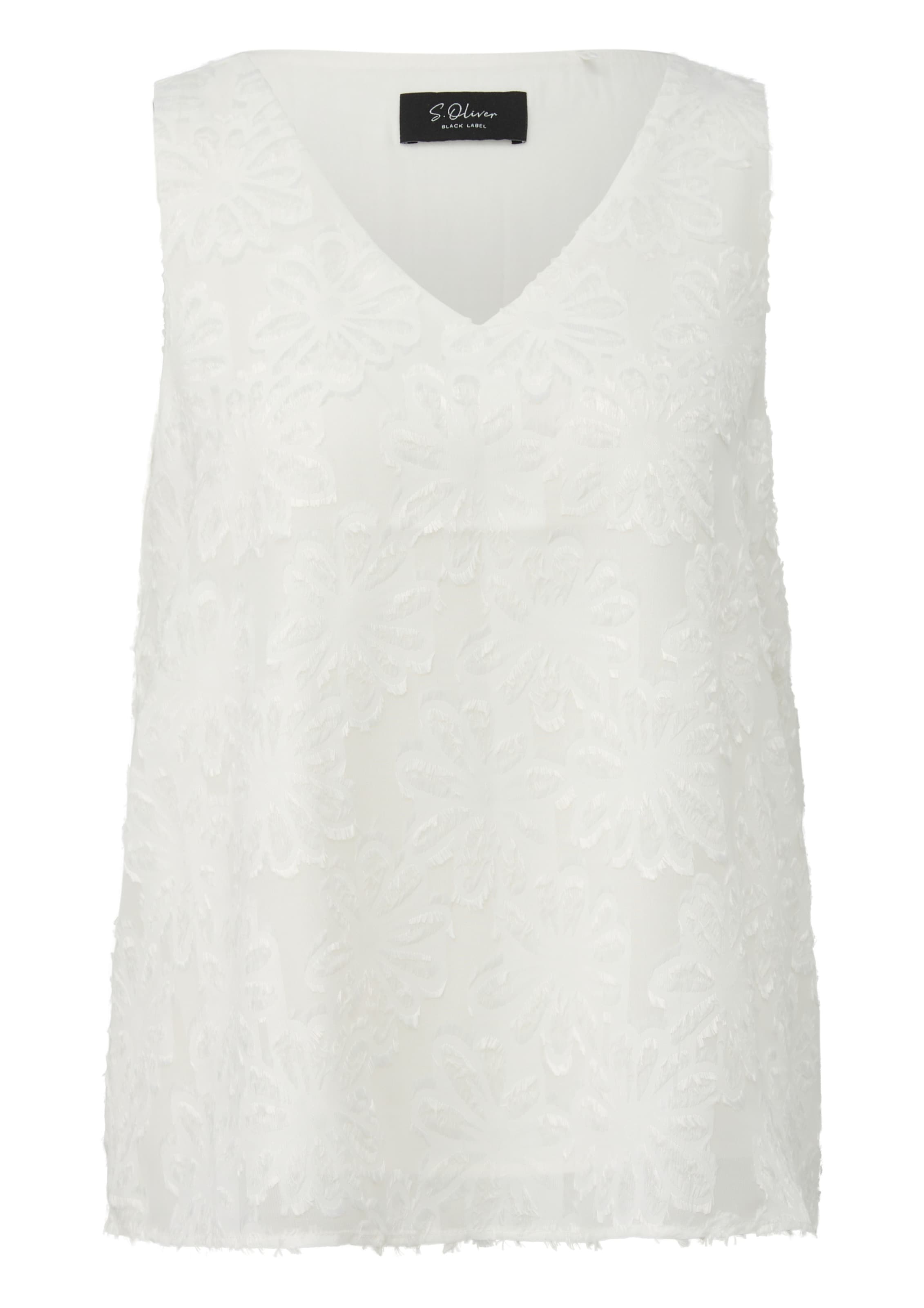 s.Oliver Blouse in Beige: front