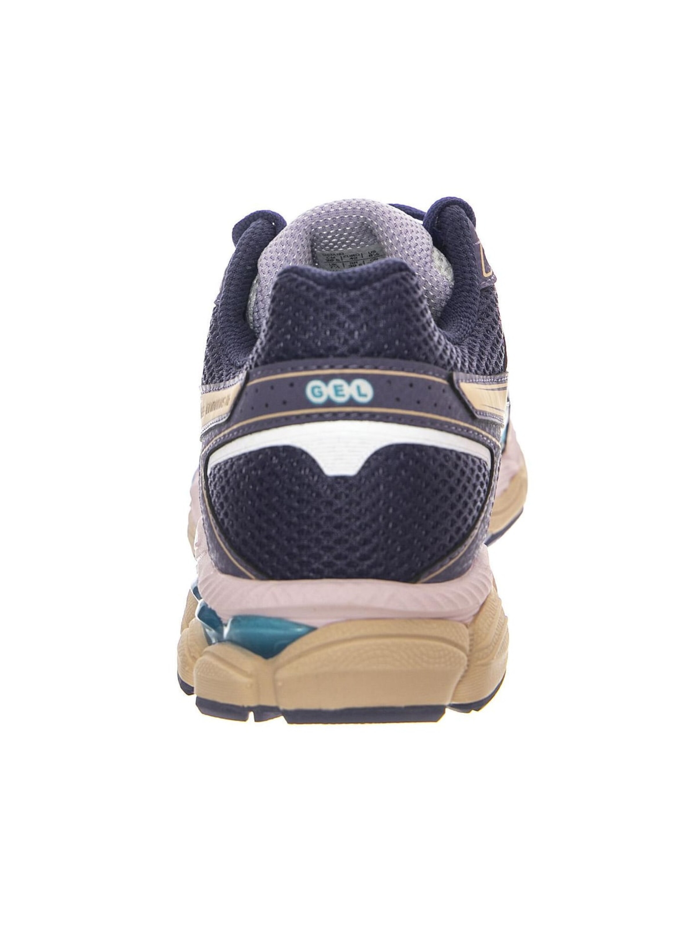 ASICS Sporty snøresko 'GEL-CUMULUS 16 Cloud Grey / Bisque' i blandingsfarvet