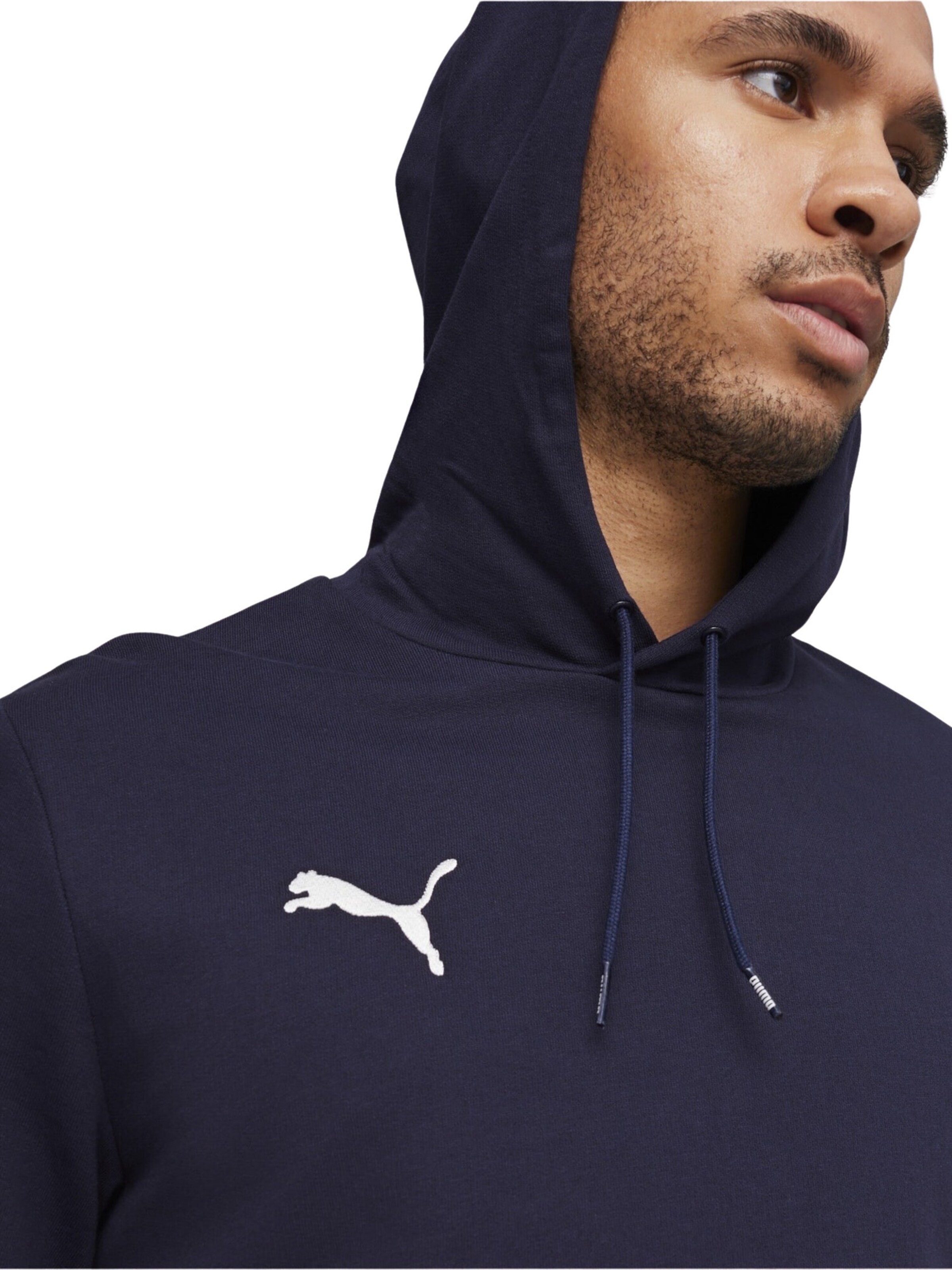 PUMA Sportsweatshirt 'Team Goal' i blå