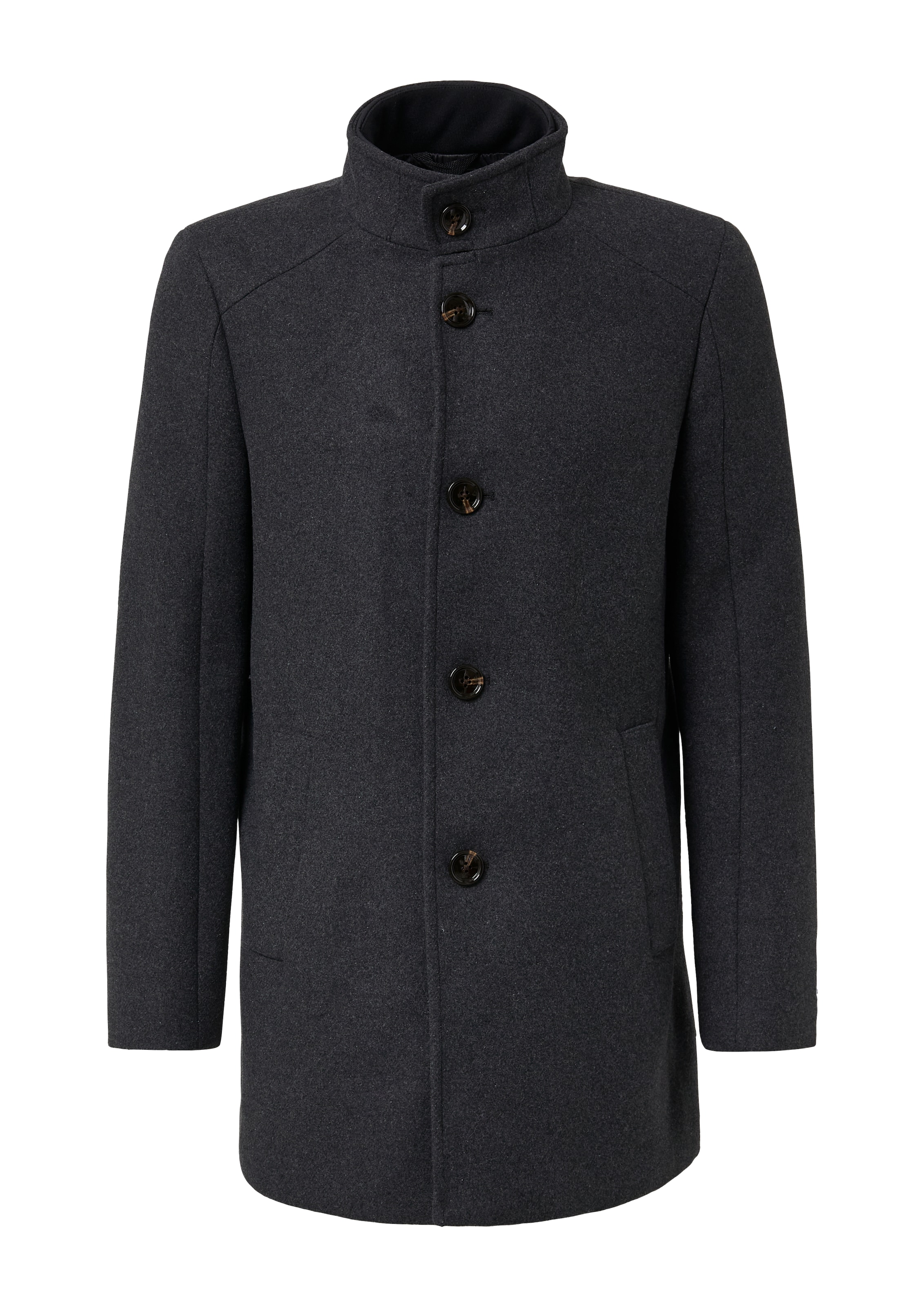 Cappotto di mezza stagione di s.Oliver in grigio: frontale