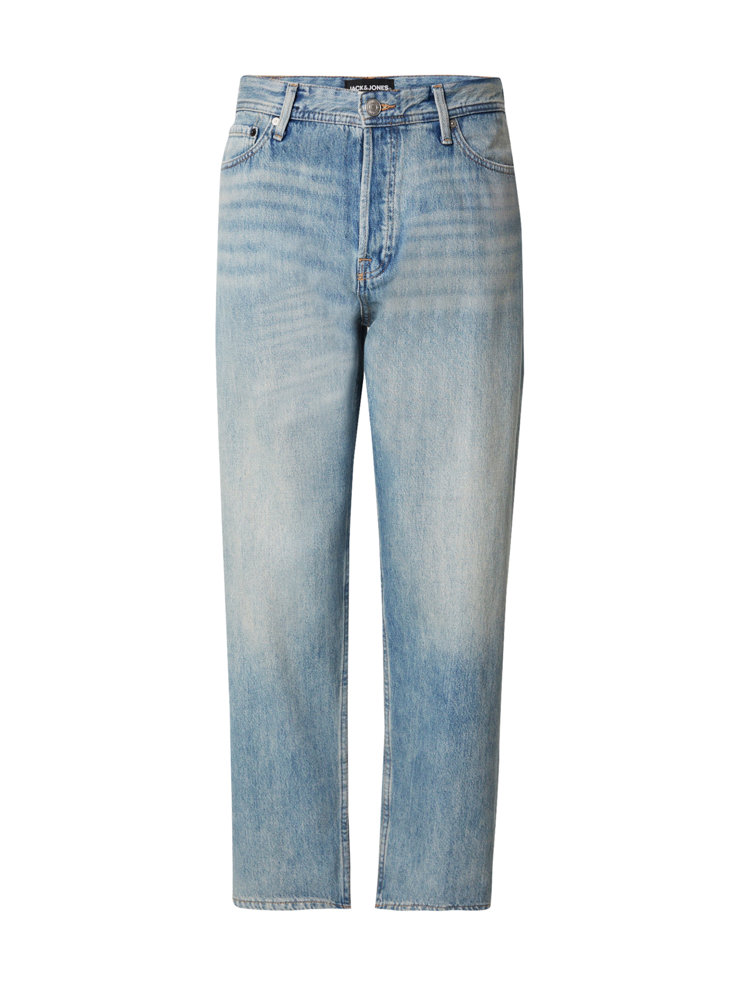 zils JACK & JONES Vaļīgs piegriezums Džinsi 'JJIEddie JJOriginal': no priekšpuses