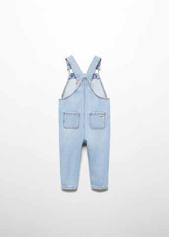 MANGO KIDS Regular Tuinbroek 'LUCAS' in Blauw