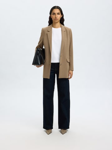 Wide leg Jeans 'SLFBEA-KORI' di SELECTED in blu