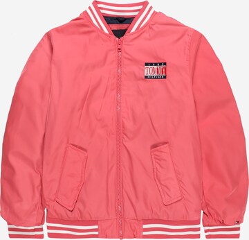 Veste mi-saison TOMMY HILFIGER en rose : devant