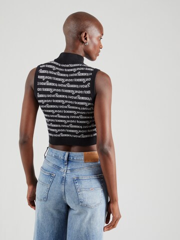 Tops en tricot Tommy Jeans en noir