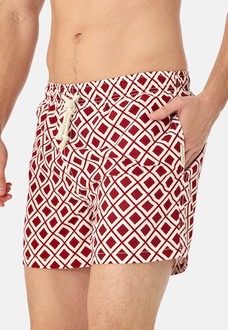 Gassa d'Amante Badeshorts 'Vieste' in Rot