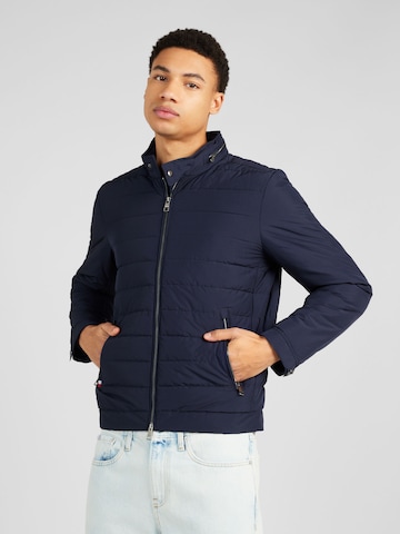 TOMMY HILFIGER Tussenjas in Blauw: voorkant