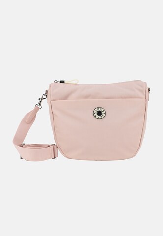 Joop Jeans - Mala de ombro 'Giocoso Delia' em rosa: frente
