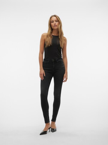 VERO MODA Skinny Jeansy 'Flash' w kolorze czarny