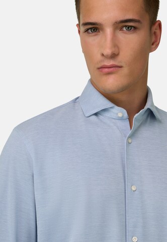 Boggi Milano Regular Fit Hemd in Blau
