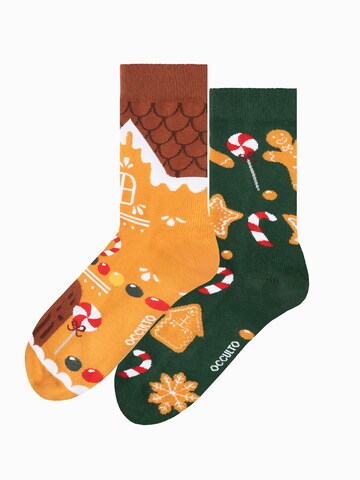 Occulto Socks 'Santa' in Mixed colors