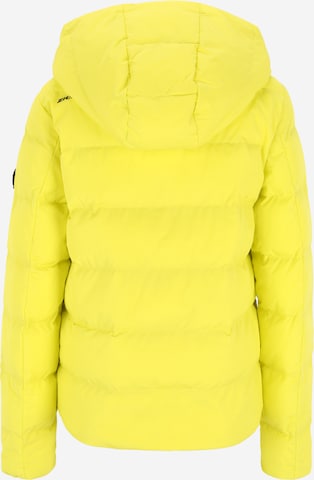 ZIENER Athletic Jacket 'Tusja' in Yellow