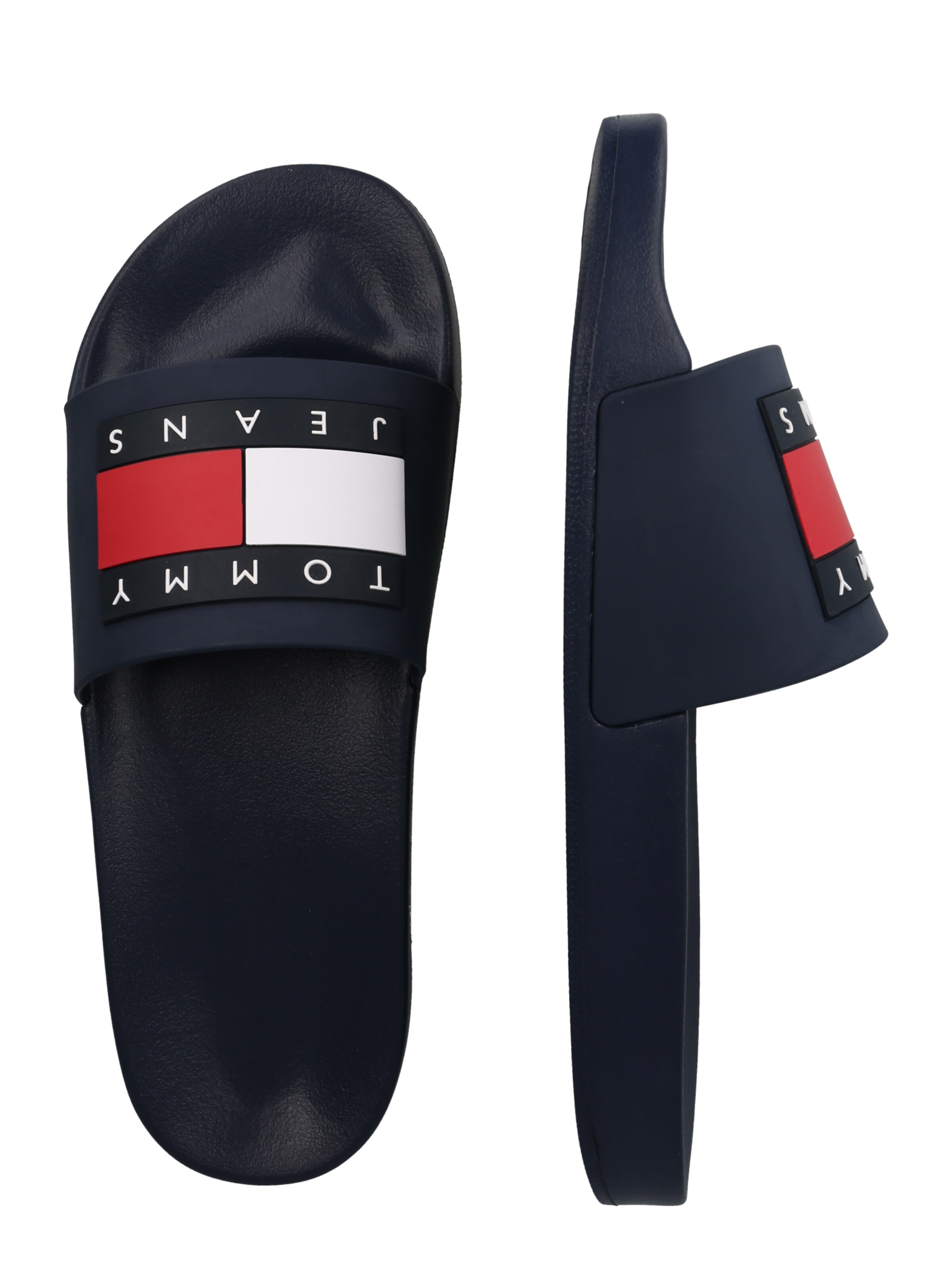 Tommy JeansNatikače s potpeticom 'Essential' - plava boja