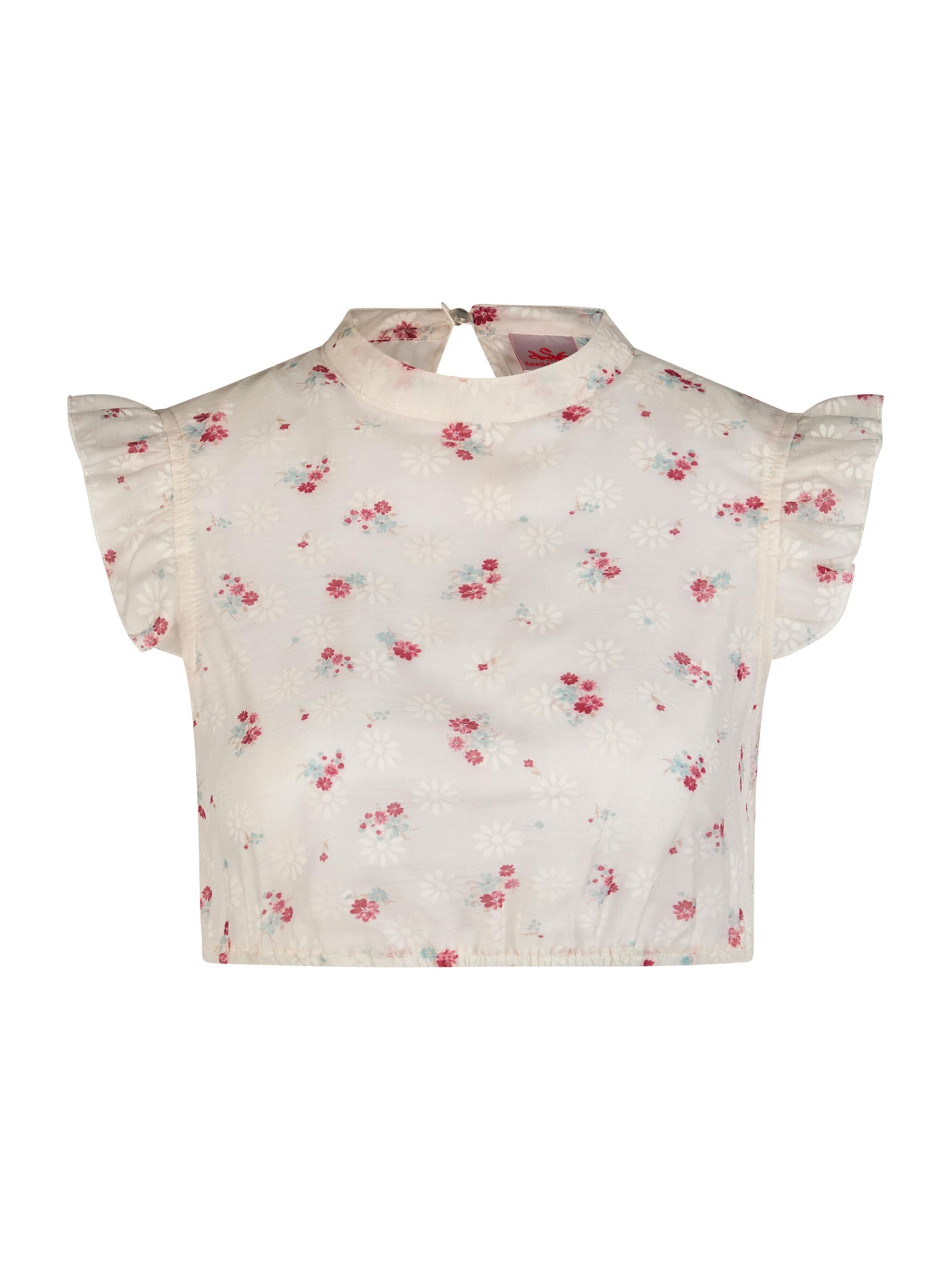 Blouse folklorique 'Halina' SPIETH & WENSKY en blanc : devant