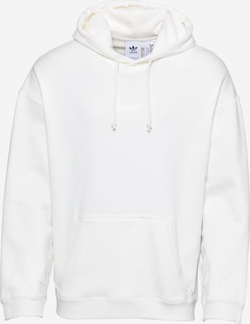 Sweat-shirt ADIDAS ORIGINALS en blanc : devant