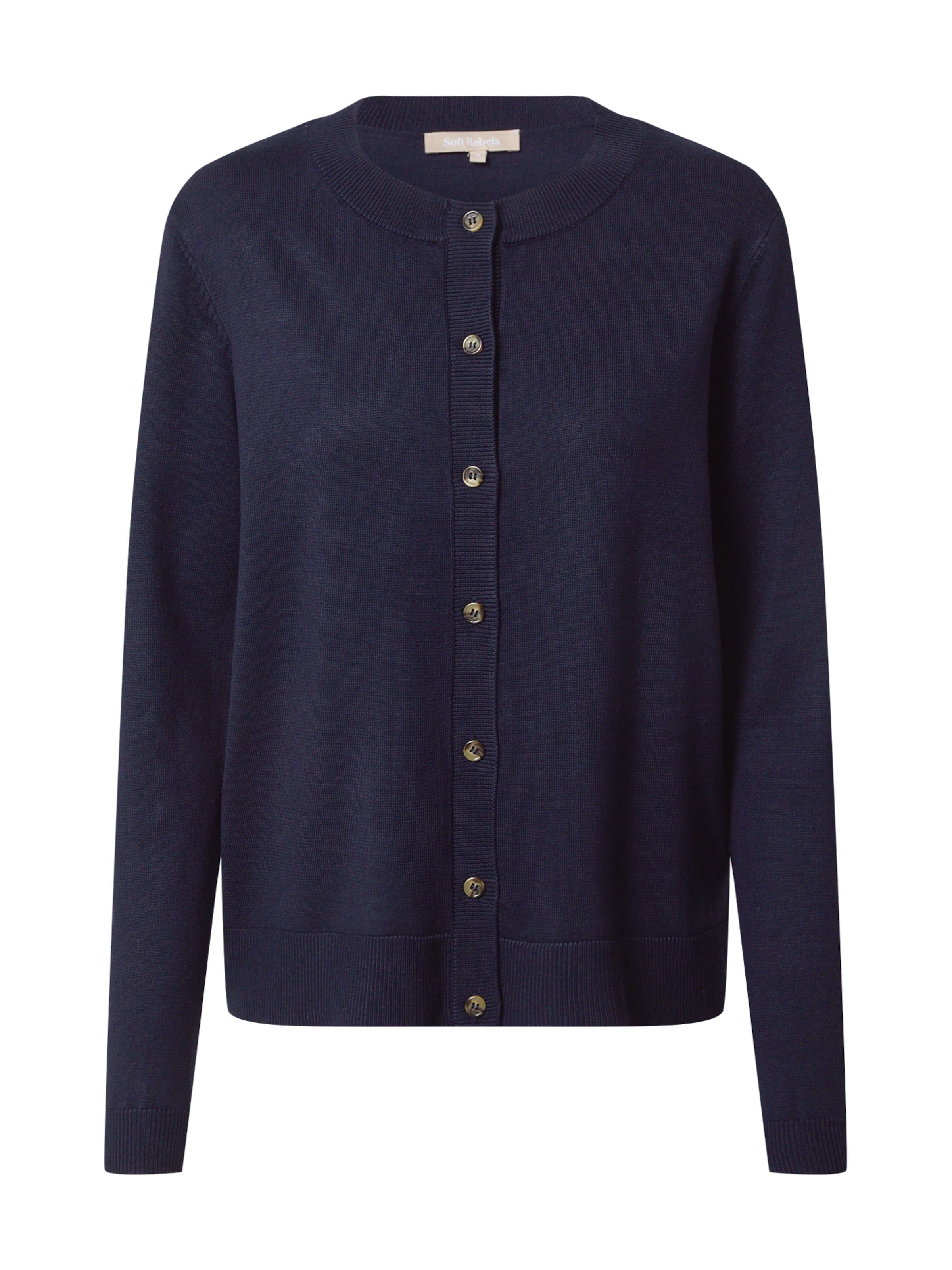 Cardigan 'Marla' Soft Rebels en bleu : devant