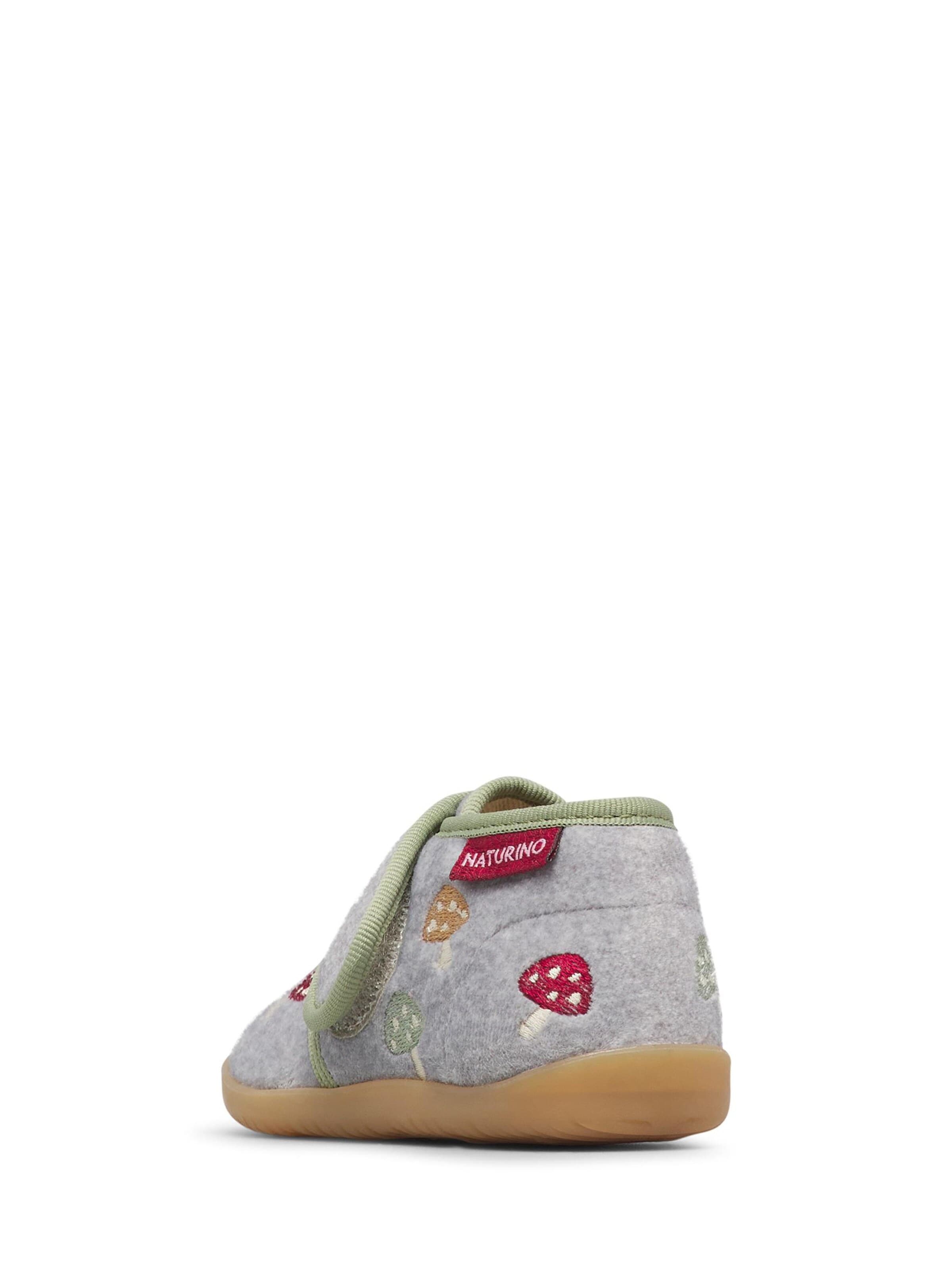NATURINO Huisschoenen 'EDUNS' in Grijs