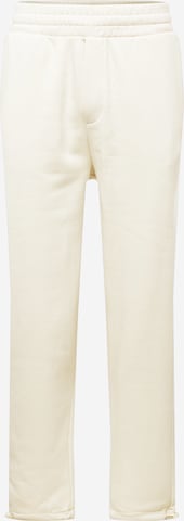 Effilé Pantalon TOM TAILOR DENIM en beige : devant