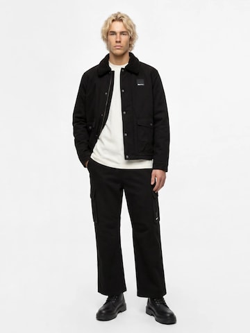 juoda KARL LAGERFELD JEANS Demisezoninė striukė