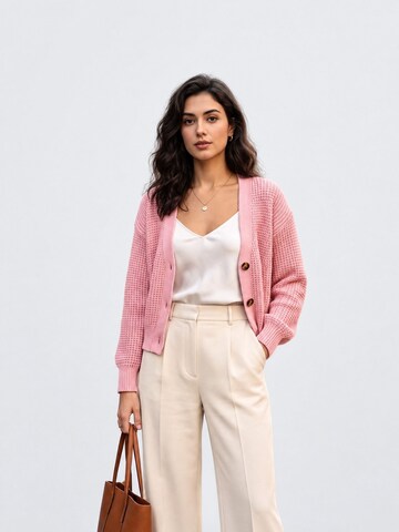 RYVAN Knit cardigan 'Strickjacken' in Pink